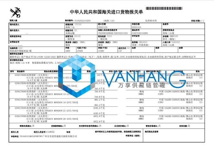 缅甸冻黑虎虾进口报关_副本_副本.jpg